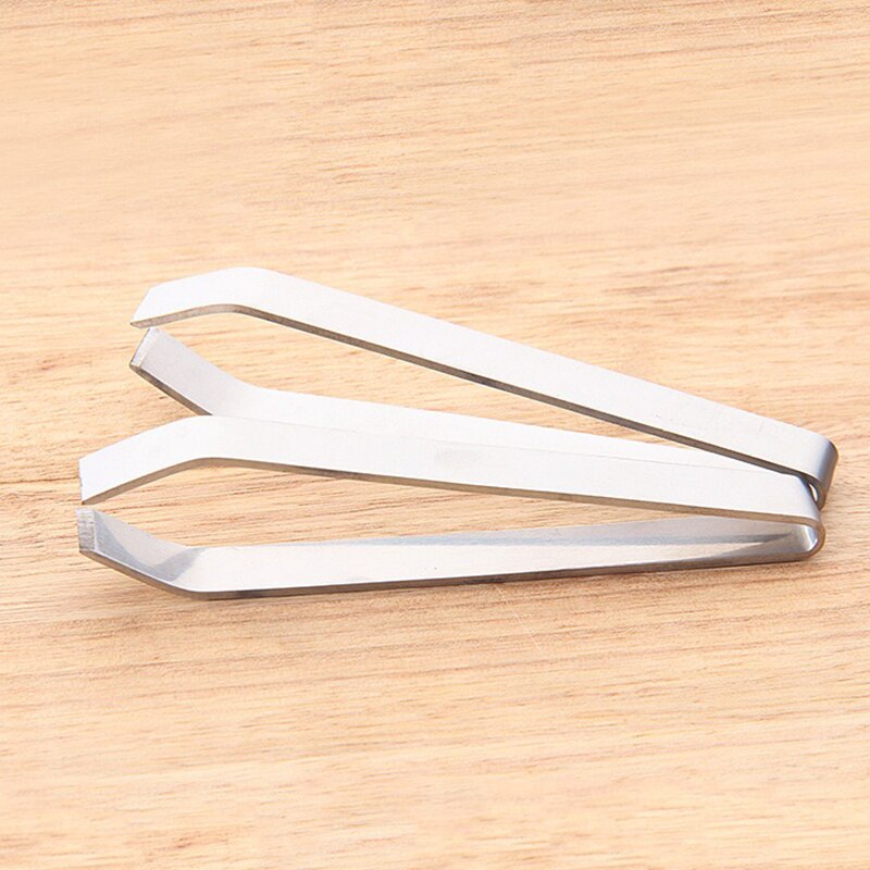 1PC Stainless Steel Fish Bone Tweezers Tong Fishbone Pincer Remover Pig Duck Hair Clamp Kitchen Tweezer Seafood Tongs Clip Tools
