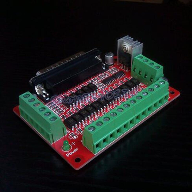 Tabla de interface CNC puerto paralelo DB25 aislamiento óptico optoacoplador EL817