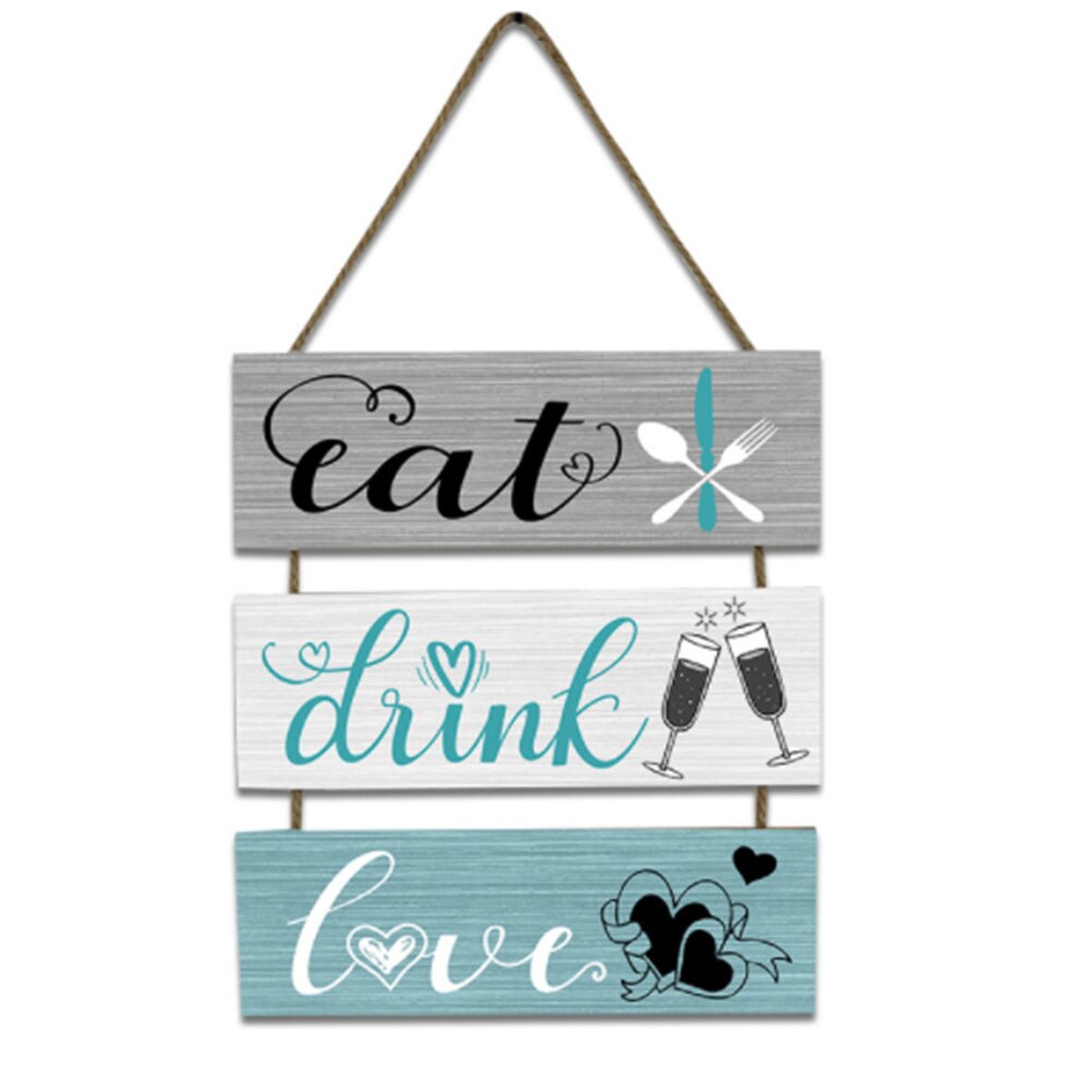 30X35X0.5cm Wood Rustic Rectangle Family Wall Decor Wood Art Home Decor for Wooden Pendant Home Wall Decoration