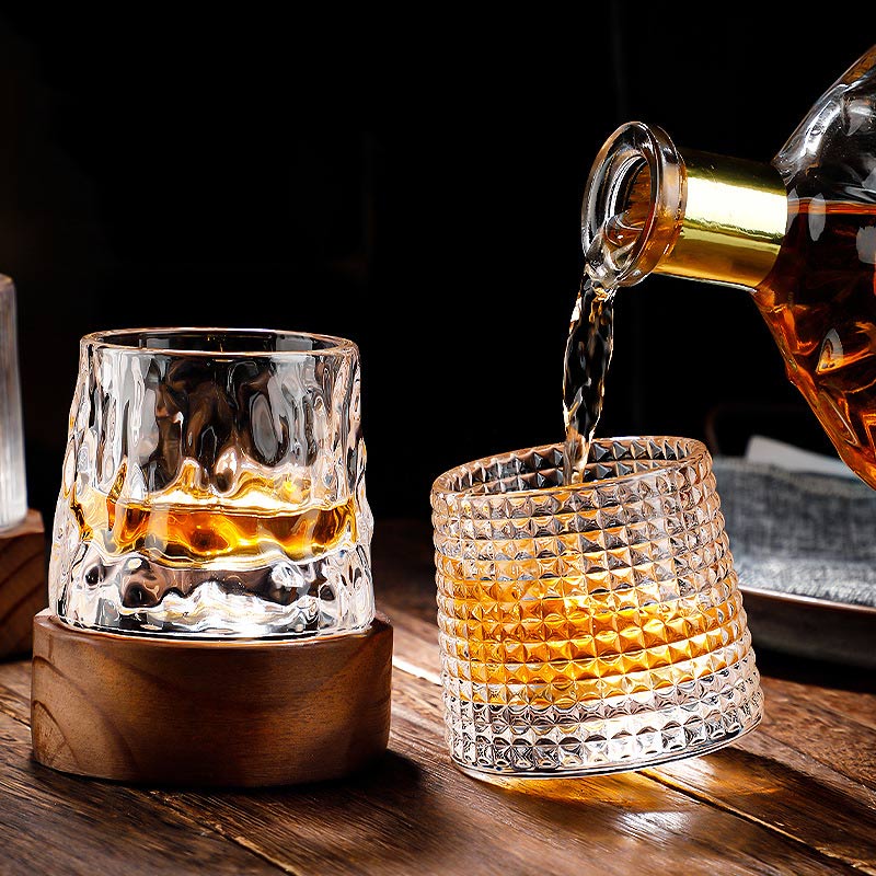 160ml girando Whisky vaso de vidrio de licor coñac XO Whisky copa de coñac Bar en casa de vasos de copa de vino