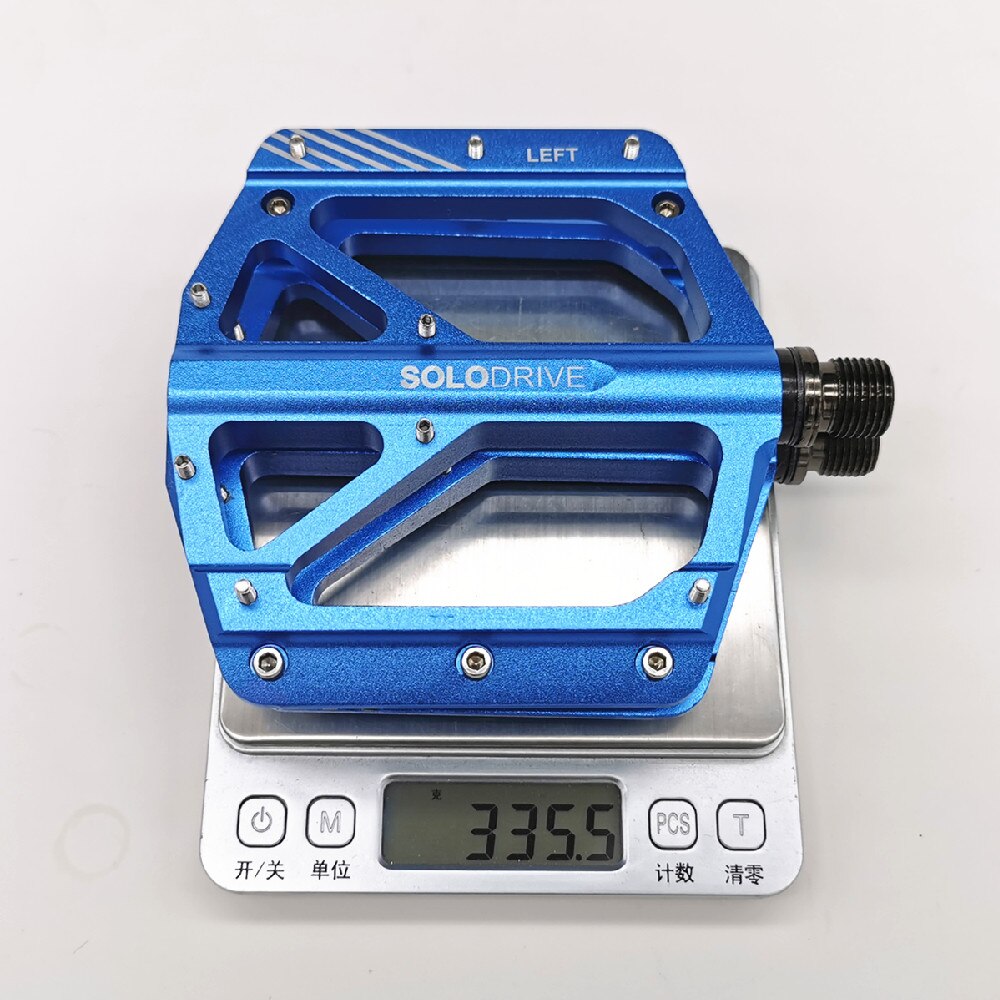 Pédales de vélo ultraminces en alliage d'aluminium pour vtt et route