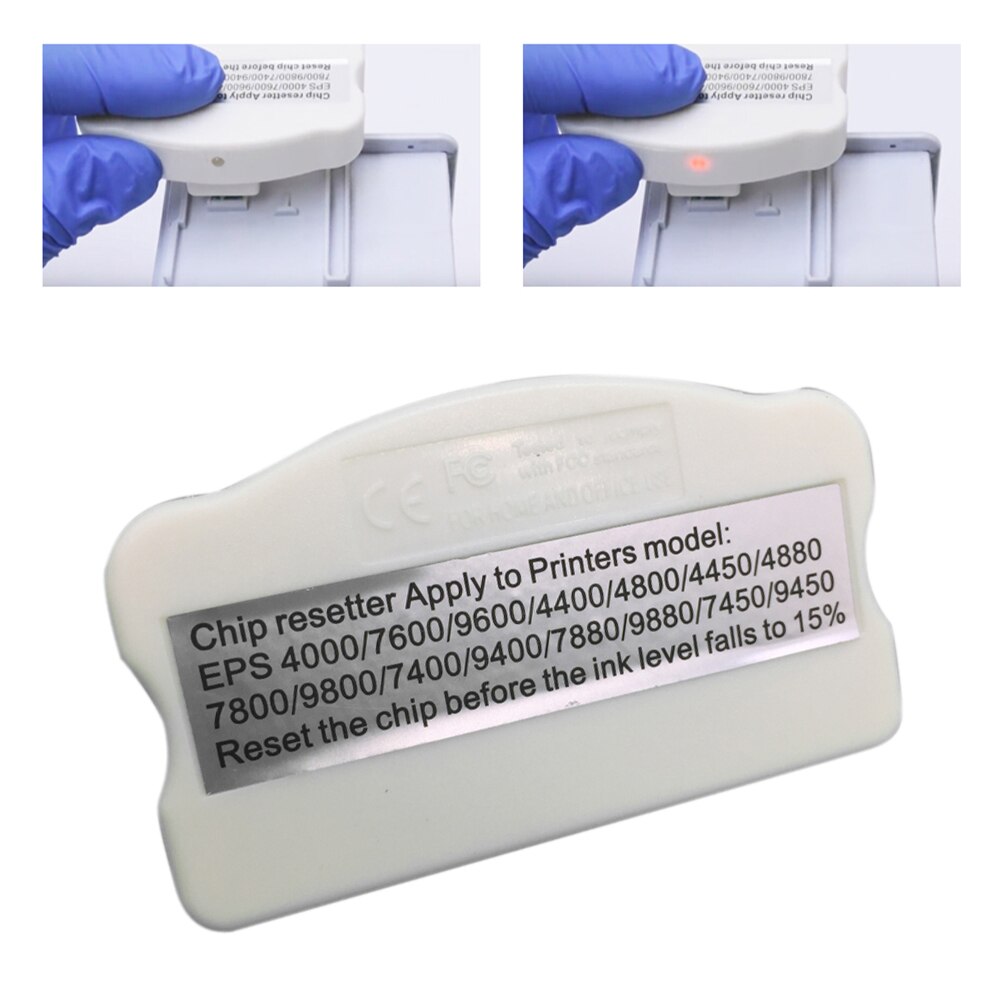 Piezas universales para impresora multifuncional, cartuchos de tinta, reparación de chips de ahorro de costes para Epson 4880 7880 9880