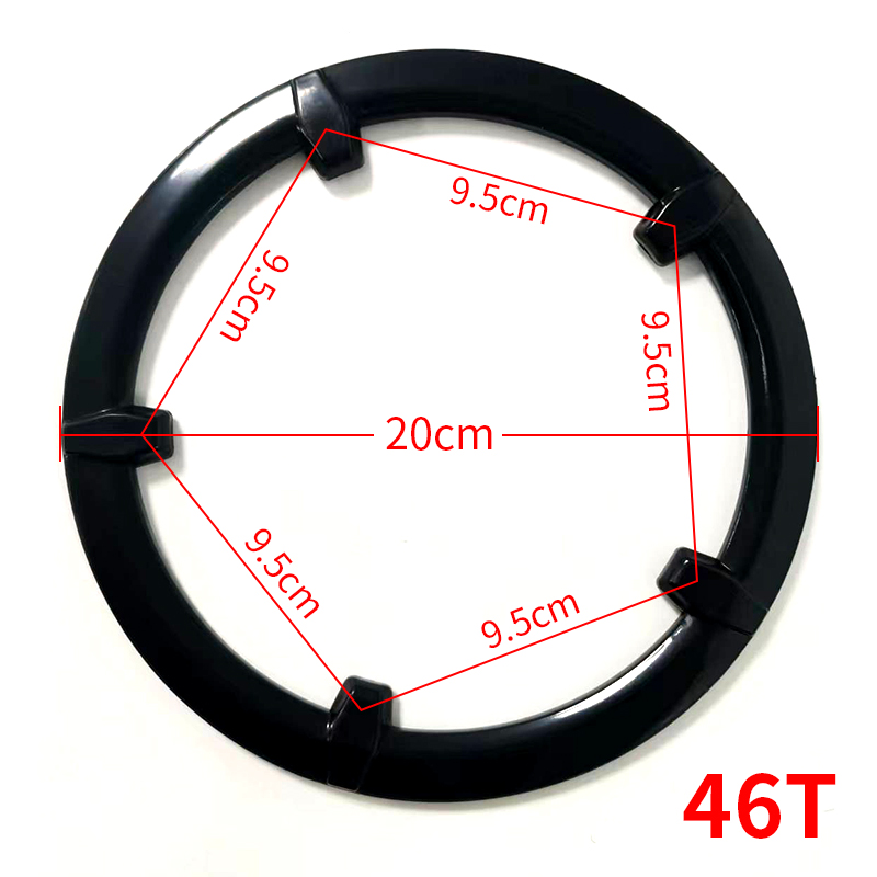 MTB Road Fahrrad Kettenrad Schutz Kurbelgarnitur Kurbel Schutzfolie Fahrrad Kette Rad Ring Schutzhülle 32 42 44 46 48 50 52T