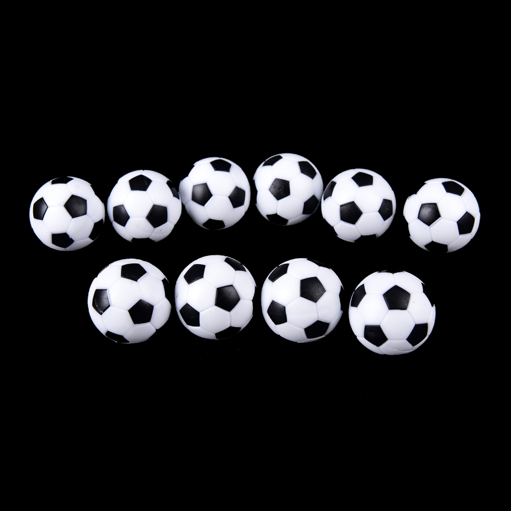 10PCS dia 32mm Plastic Tafelvoetbal Tafel Voetbal voetbal Voetbal Fussball Sport Ronde Indoor Spel