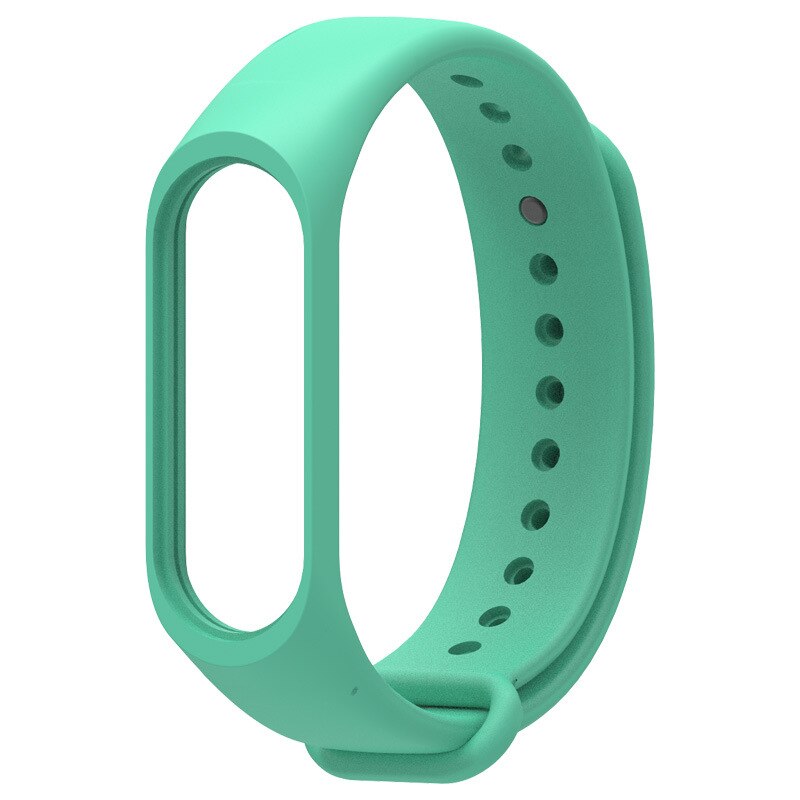 Correa de silicona para Xiaomi Mi Band 4, repuesto de Pulsera para reloj inteligente Mi Band 4,: green