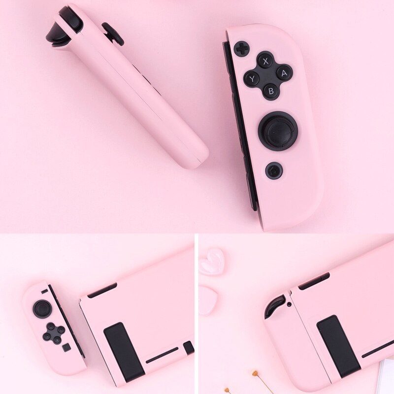 Per Nintendo Caso Interruttore Pastello Joy-con Custodia di Protezione Borsette Copertura Nintendoswitch Console NS Accessori Rosa Viola