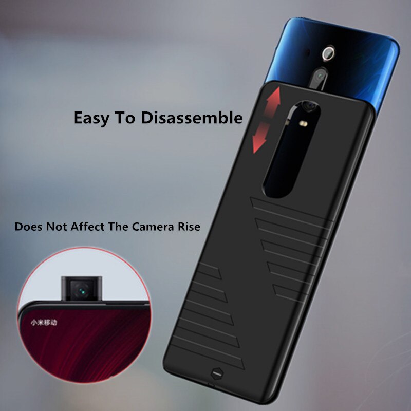 Acculader Gevallen Voor Xiaomi Mi 9 Pro Power Bank Case 6800Mah Externe Batterij Opladen Case Voor Xiaomi Redmi k20 Powerbank