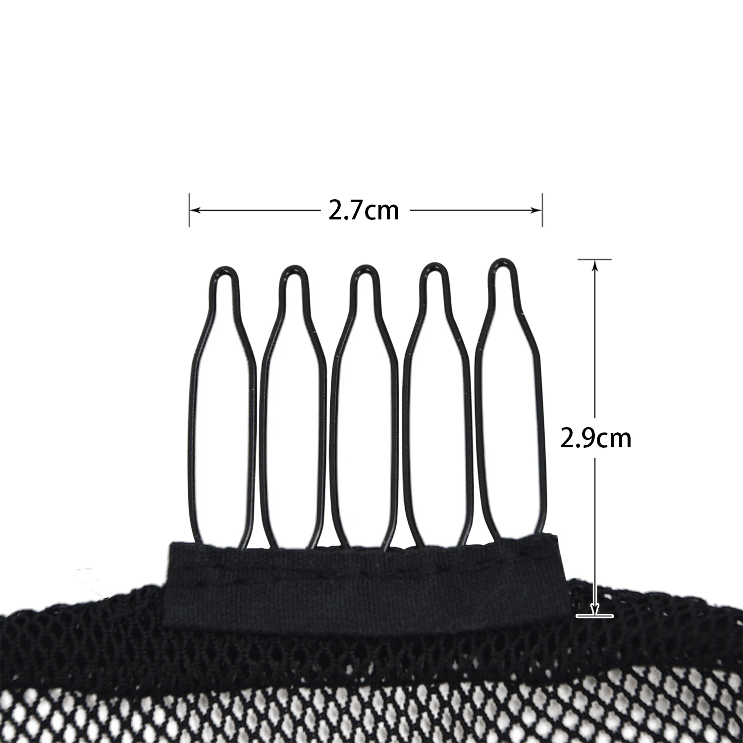3 Pcs Drawstring Ponytail Net Black Drawstring Elastic Hair Net Base for Making Afro Puff Round Ponytail Weaving Net