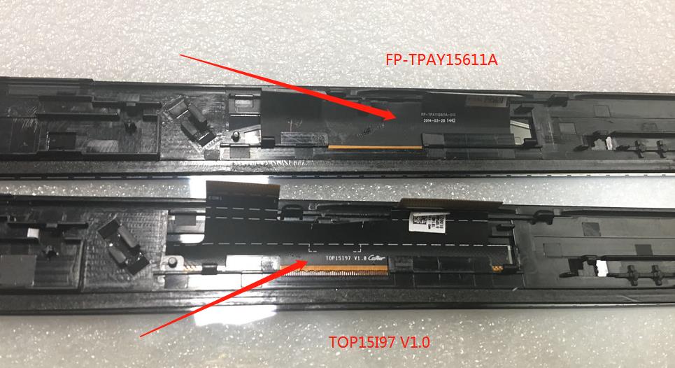Recambio de cristal para Asus TP500/TP500L/TP500LN, pantalla de 15,6 ", Digitalizador de pantalla táctil, con bisel