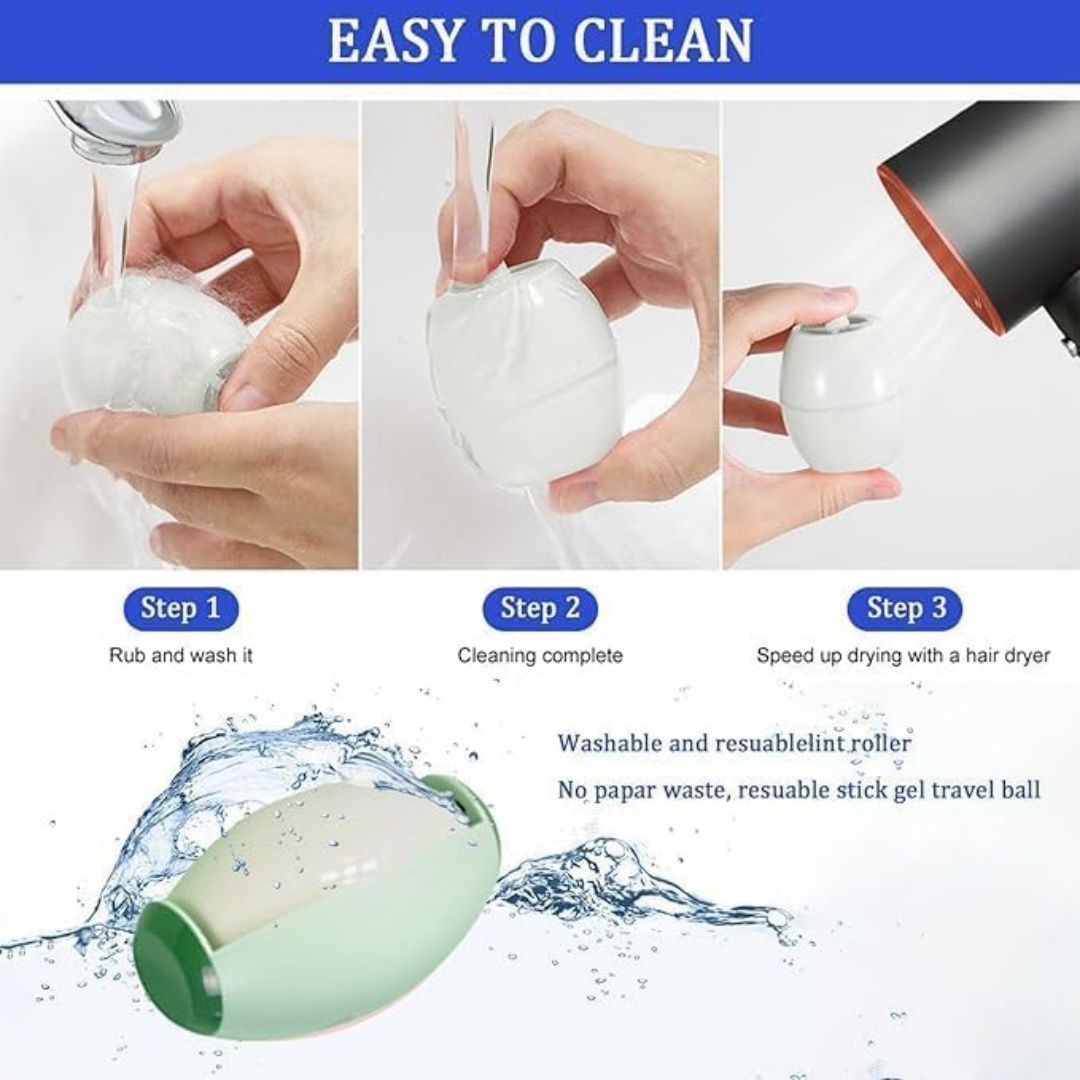 Wasbare Lint Remover Kledingroller Draagbare Pet Hair Remover Herbruikbare Mini Stofverwijdering Eliminator Borstel Kleverige Reinigingsgereedschappen
