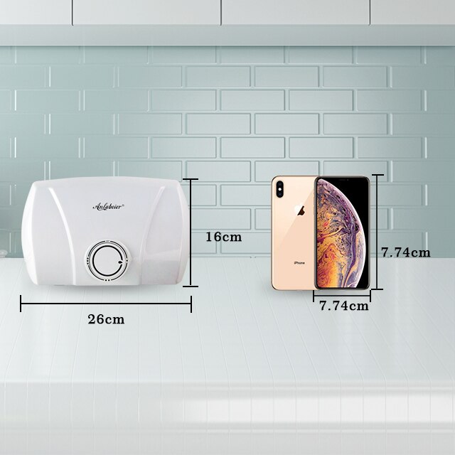 Cheap 3000W saving energy hand wash tankless instant electric water heater for kitchen