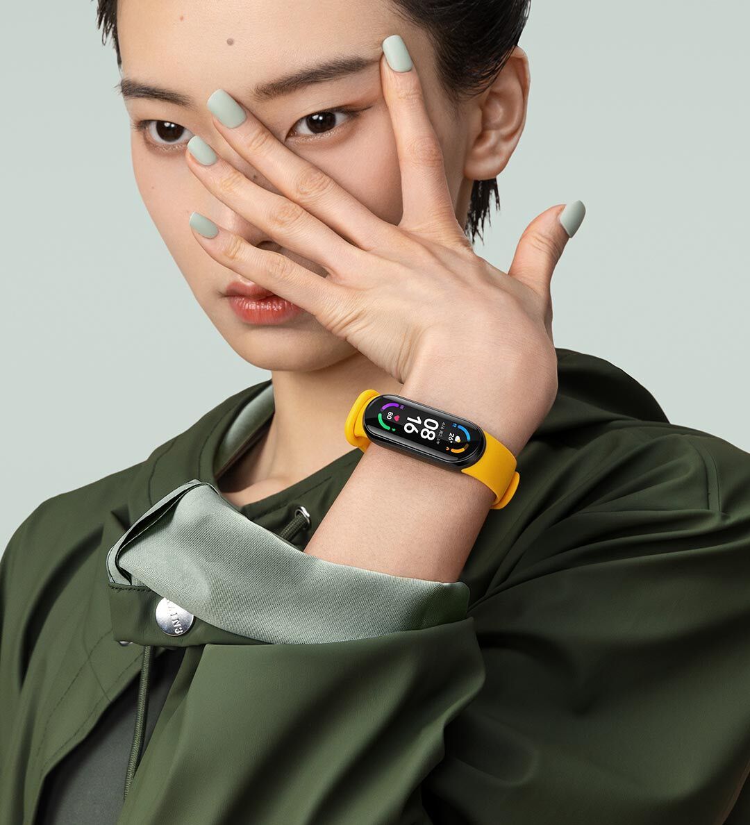 Xiaomi-pulsera deportiva Mi Band 6 Original, reloj con control del ritmo cardíaco, Fitness, Bluetooth, Pantalla AMOLED de 1,56 pulgadas, 14 días de batería en Stock