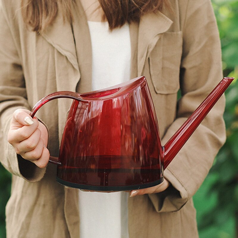 Watering Can Gardening Watering Can Watering Can Household Watering Can Long Mouth Watering Can Pot Watering Can: Red