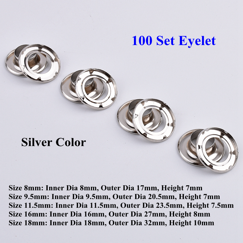 Sonnenschirm Netz Stanzen Werkzeug Canopys Flugzeug Bohren Werkzeuge Regendicht Tuch Knopfloch Kleidung Schuhe Geschmack Durcheinander Öse 8 ~ 18mm: Silber / 32mm