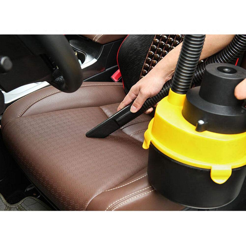 Portable 12V Car Vehicle Cleaner Drums with High Power Dual-purpose Dry Wet Inflatable Vehicle Super Suction Vehicle Cleaner