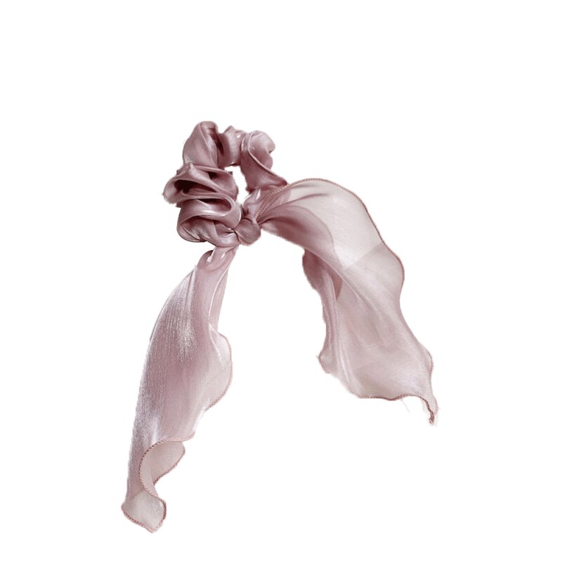 Women Hair Ring Ribbon Clip Hoop Braid Tool Bead Cuff French Headband Hair Accessories Knoted Cross Elastic Hair Band Soft Solid: 03