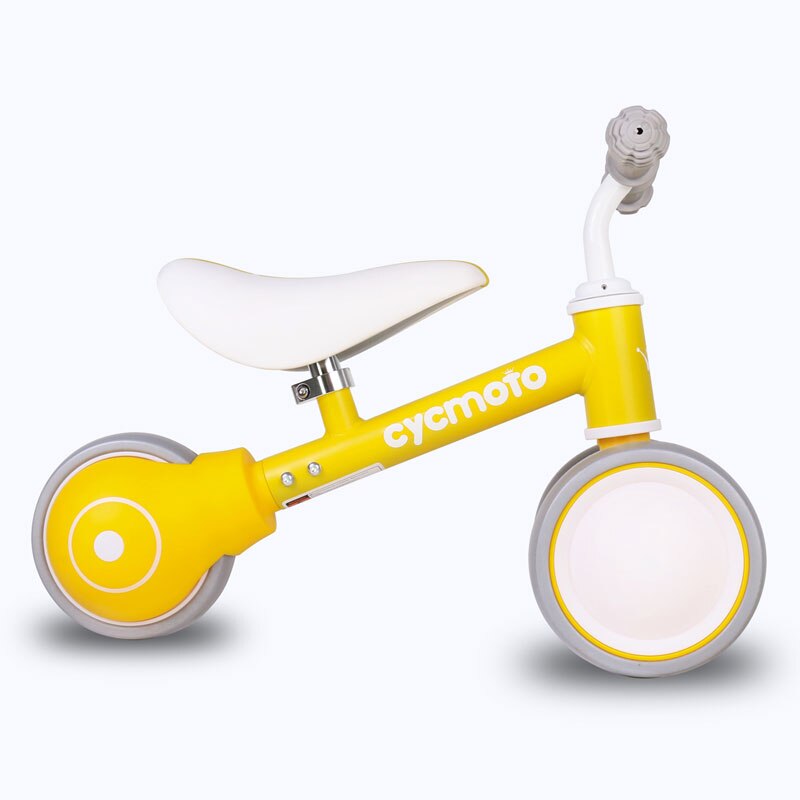 Hiland baby walk scooter balancecykel rollator børn kører på legetøj til 1-3 årige børn til læring gå scooter: Cykel 001ye