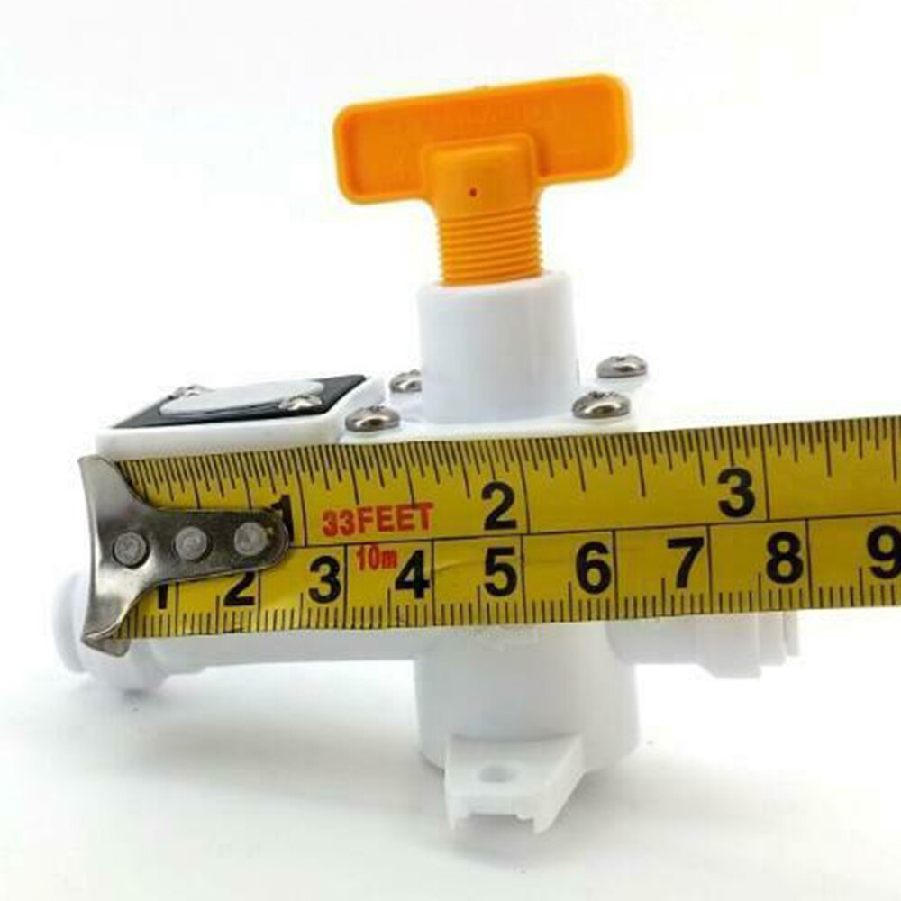 Mains Water Beer Making Inline Regulator With Integrated Gauge