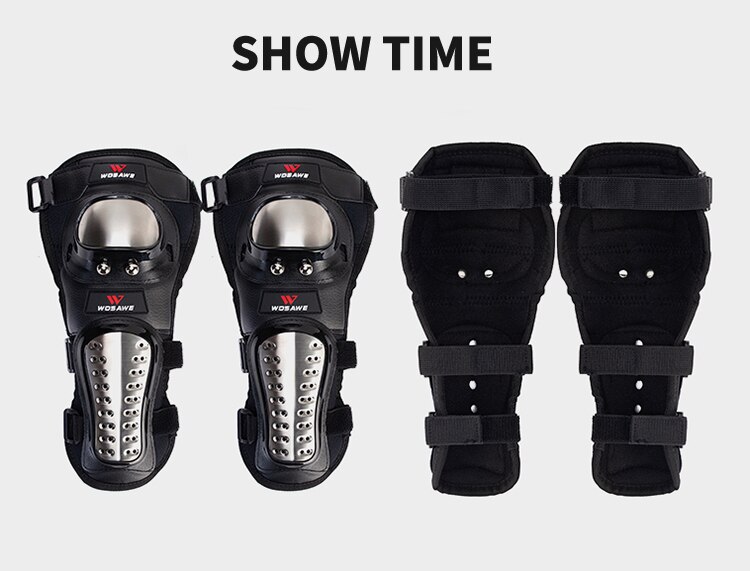 WOSAWE Motorcycle MTB Protective Gear Elbow Protector Armor Downhill Protective Gear Guards Motocross Snowboard Knee Protection