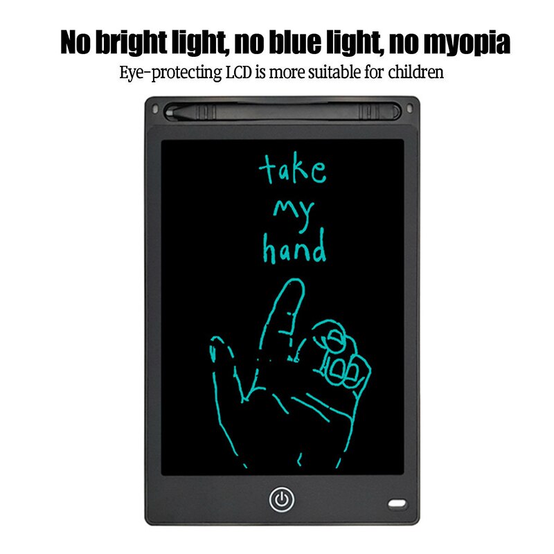 LCD Writing Tablet Handwriting Board Notepad with Stylus Pen for Kids UY8