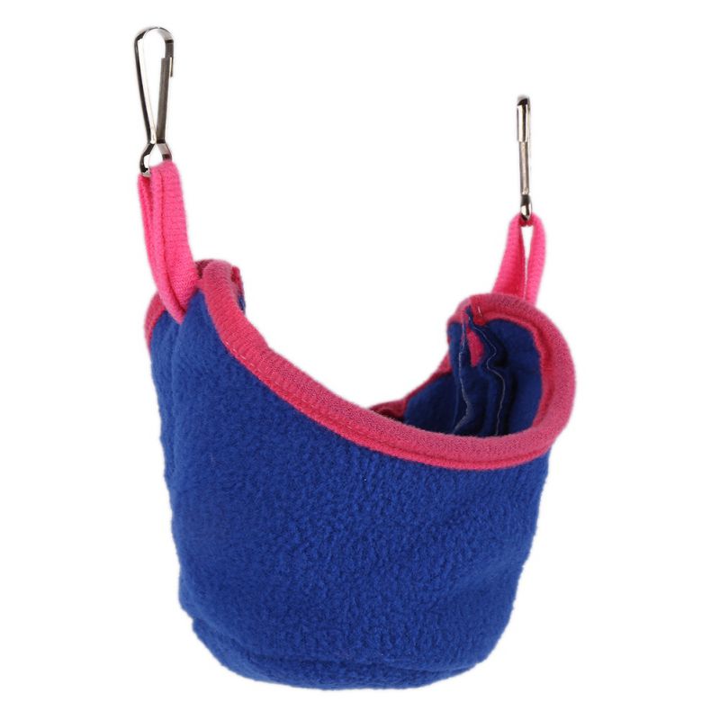 Pequeños Animales Mascotas hamaca para hámster colgante casa Cama estera de algodón jaula tipo nido mascota cama rata hamster juguetes jaula Swing W1