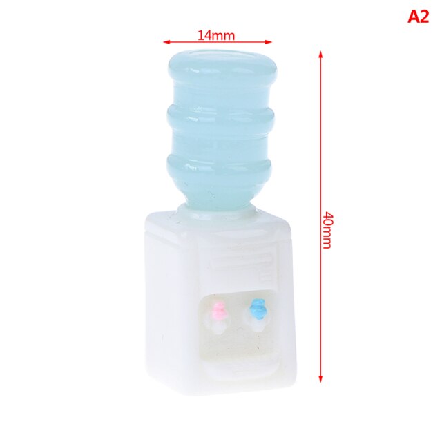 1/12 Dollhouse Miniature Water Dispenser Model Furniture Decoration Accessories Used For Doll House Model: A2