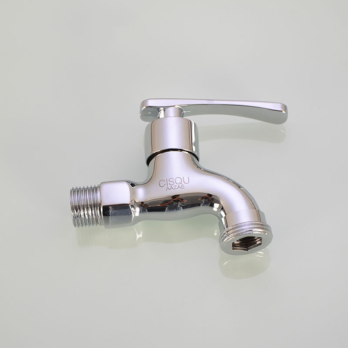 1/2" 3/4" Male Female Thread Nickel Plated Brass Faucet Tap Adapters Kitchen Bathroom Brass Water Tape Joint