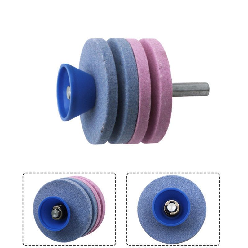 Blade Sharpener Lawn Mower Grinding Rotary Drill Cut Lawnmower Blade Sharpener