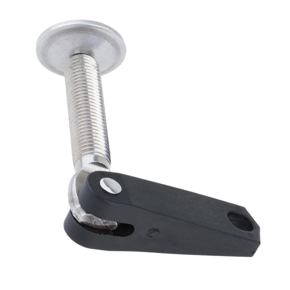 Boat Maintenance Outboard Transom Clamp Motor Transom Handle Stainless Steel Boat Parts Color Silver Easy To Install