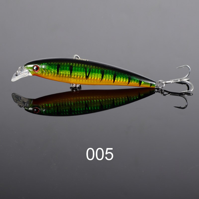 NOEBY Trolling Long Casting Minnow Fishing Lure 140mm 39g Floating Artificial Hard Bait for Sea Freshwater Fishing Tackle Lures: Clear