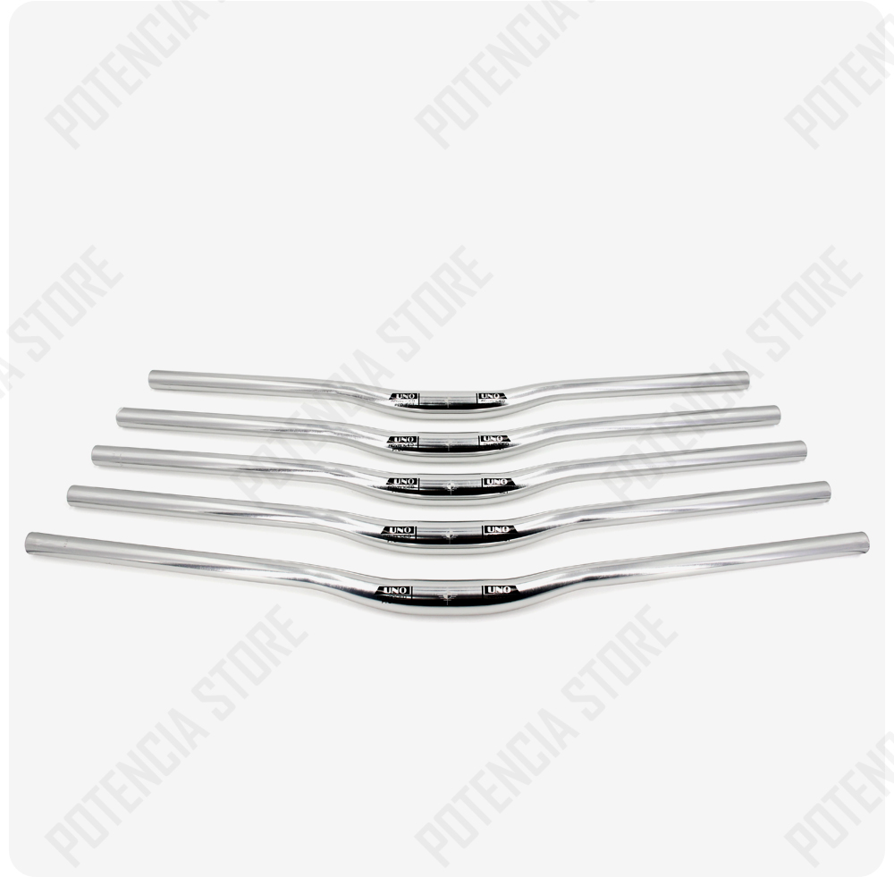 UNO Fahrrad Lenker Silber- 31.8MM Fahrrad erheben eben handhaben Bar Lenker 640/680/720/740/760mm Fahrrad Lenker MTB Bycicle Teil