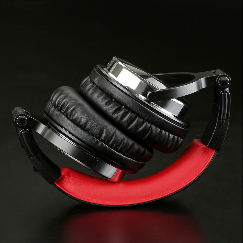Oneodio Wired Over-Ear Headset With Microphone Hifi Studio DJ Headphones Stereo Monitor Foldable Earphones