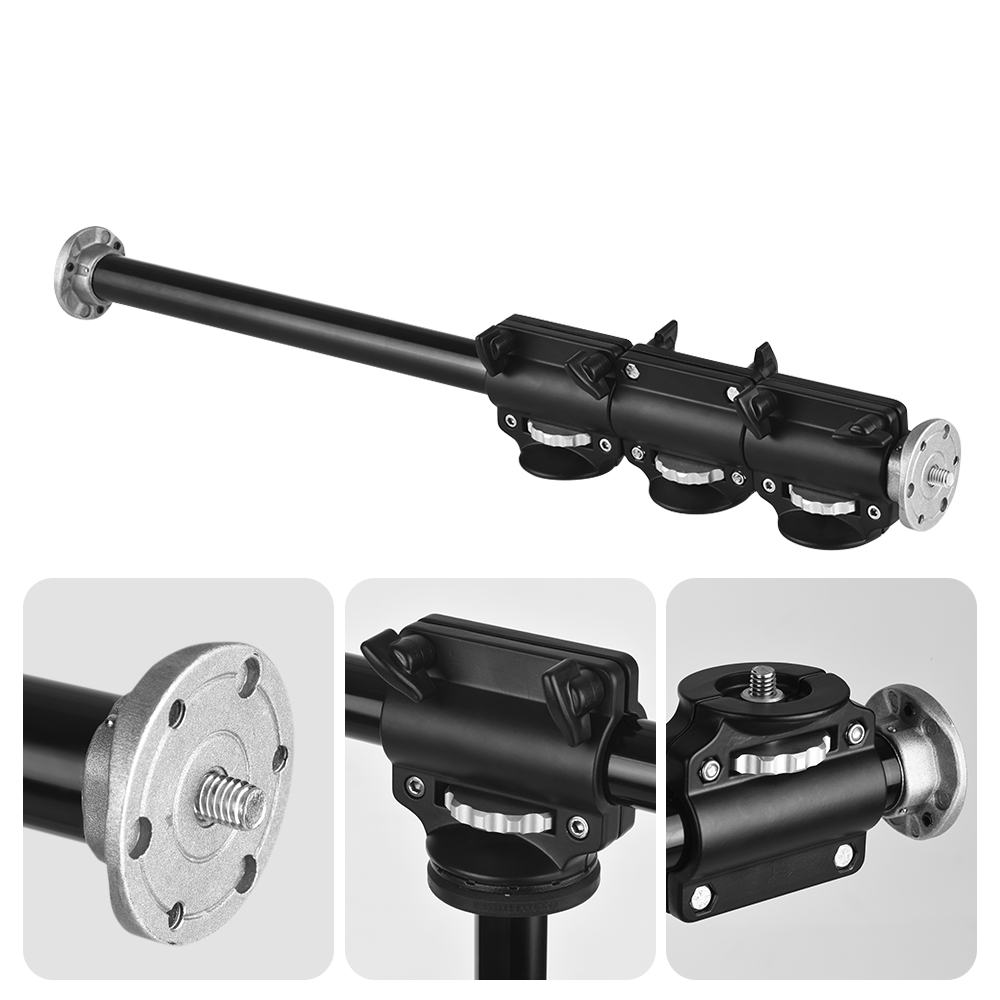 Adjustable Aluminiun Tripod Boom Horizontal Camera Mount Extension Arm for Overhead Product Photography for Ballhead Cameras