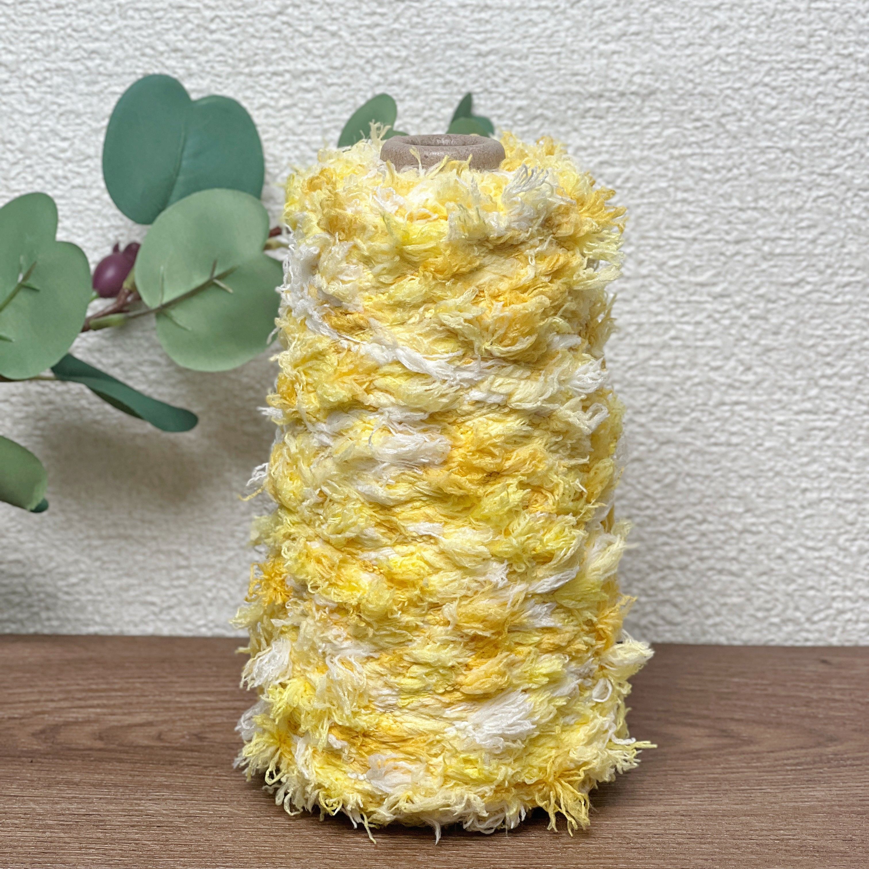 250 g ausgewähltes Garn, gehäkeltes Popcorn-Feder-Bohnenfaden, weicher und bequemer Pullover, Schal, Mantel, Tasche, gemischter Faden, handgewebter Faden: Orange