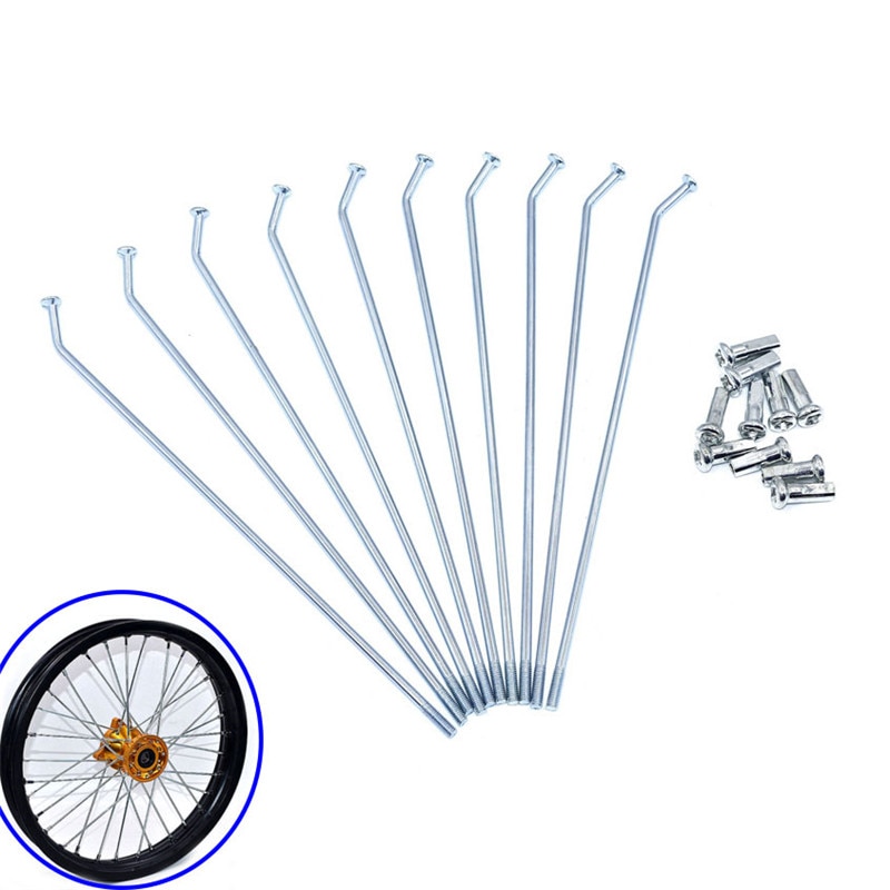 Dirt Bike-llanta delantera y trasera para bicicleta, llanta de 17 y 19 pulgadas, alambre para buje