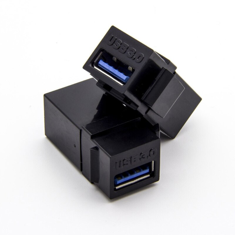Cpdd 2 Stuks Usb 3.0 A Female Naar Een Vrouwelijke Extension Keystone Jack Coupler Connector Adapter Converter