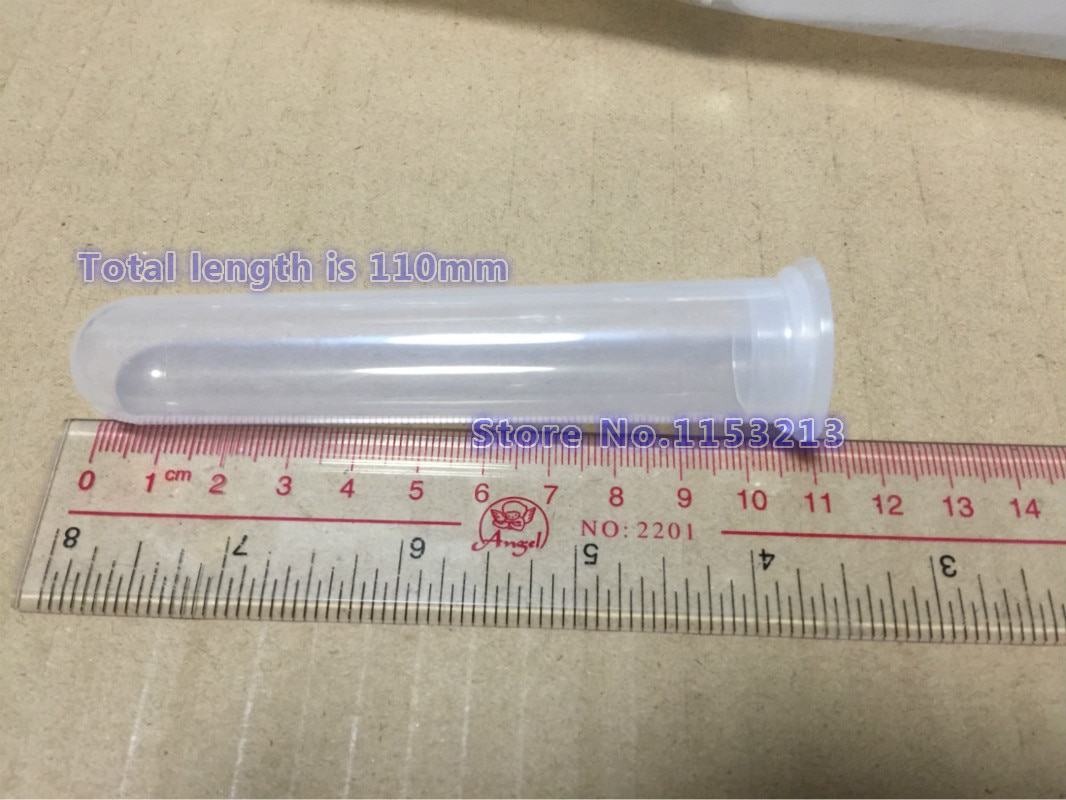 Plastic Centrifuge Buizen Met Duidelijke Schaal 20ml Bodem Tip Reageerbuis Met Druk Cover Sample EP Buis 50pcs /pk