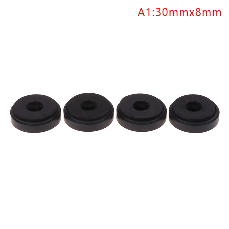 4Pcs Speaker Spikes Stand Feets Audio Active Speakers Repair Parts Accessories DIY For Home Theater Sound System: Silver