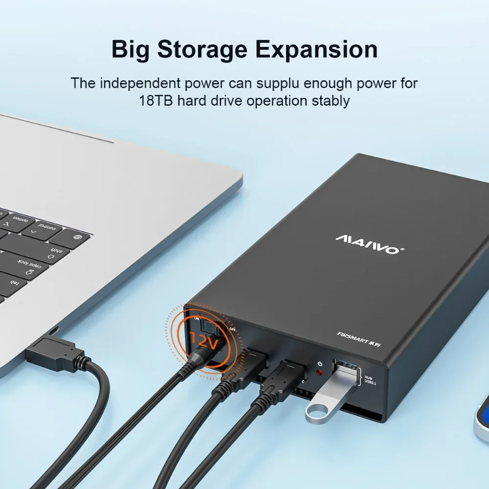 Maiwo hårddiskhölje 2.5 '' /3.5 '' sata till usb 3.0 hårddiskhölje för ssd-disk hårddiskbox usb  c 3.1- hölje hd externt hårddiskhölje