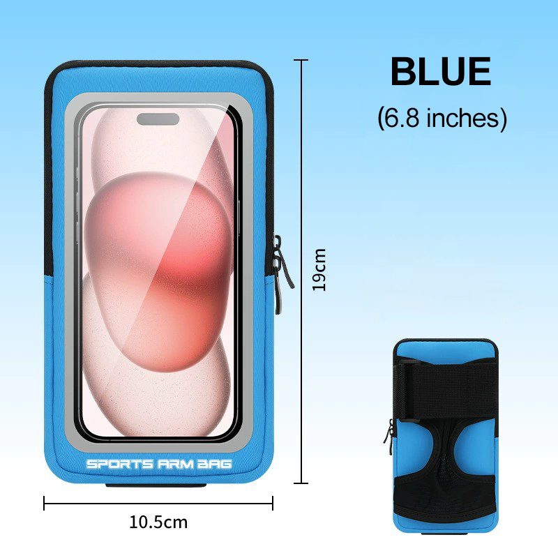 Bracciale sul telefono Borsa per cellulare Braccialetti da polso Borse Mp3 mp4 Porta cellulare sportivo Accessori per telefoni cellulari Donna sport: Oro