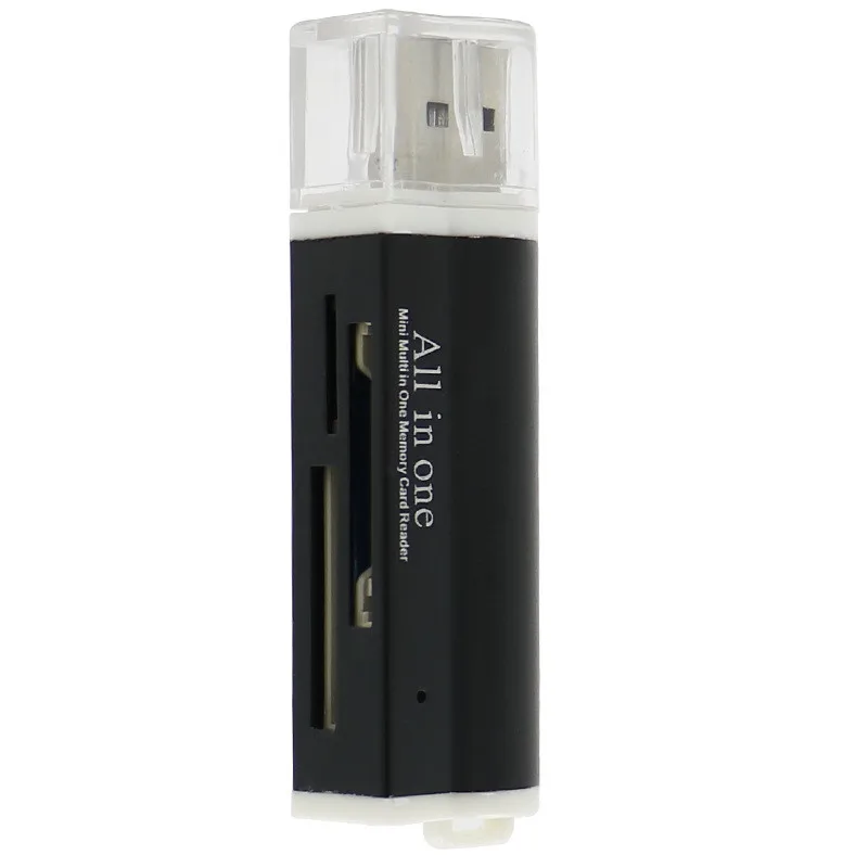 pour Micro SD SDHC TF M2 MMC MS PRO DUO tout en 1 USB 2.0 lecteur de carte mémoire multiple
