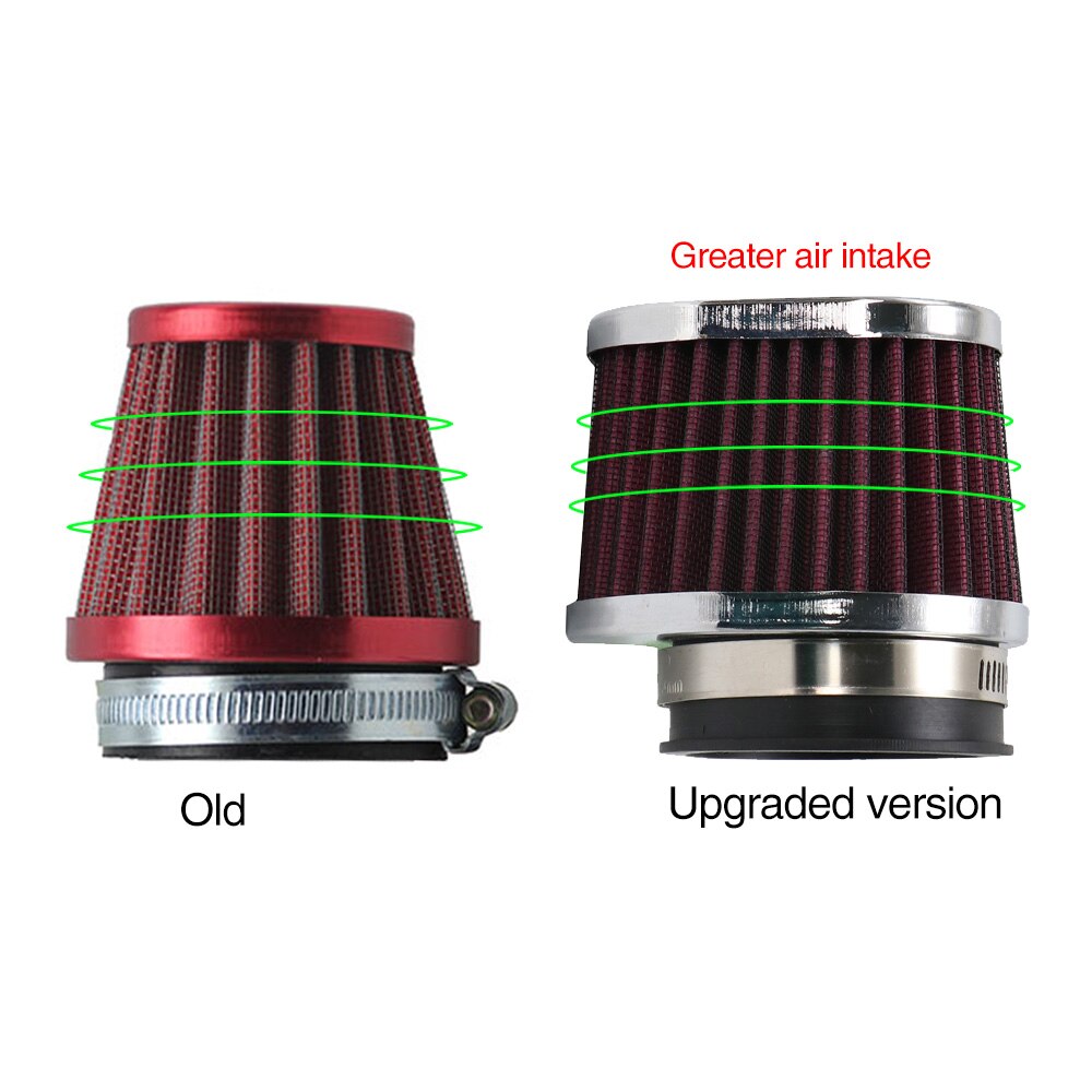 ZSDTRP 50mm 55mm 60mm Motorcycle Carburetor Air Filter Universal 21/24/26/28/30/32/33/34/35mm Carburetor Air Intake Filter
