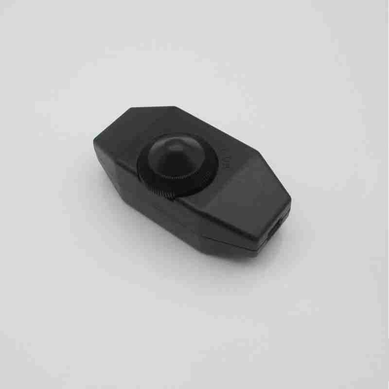 Skrivebordslampe lysdæmper ledning kontakt stik i bord gulv lys dæmpning tændt knap justeringsknap kontakt 1a 220v 1pc