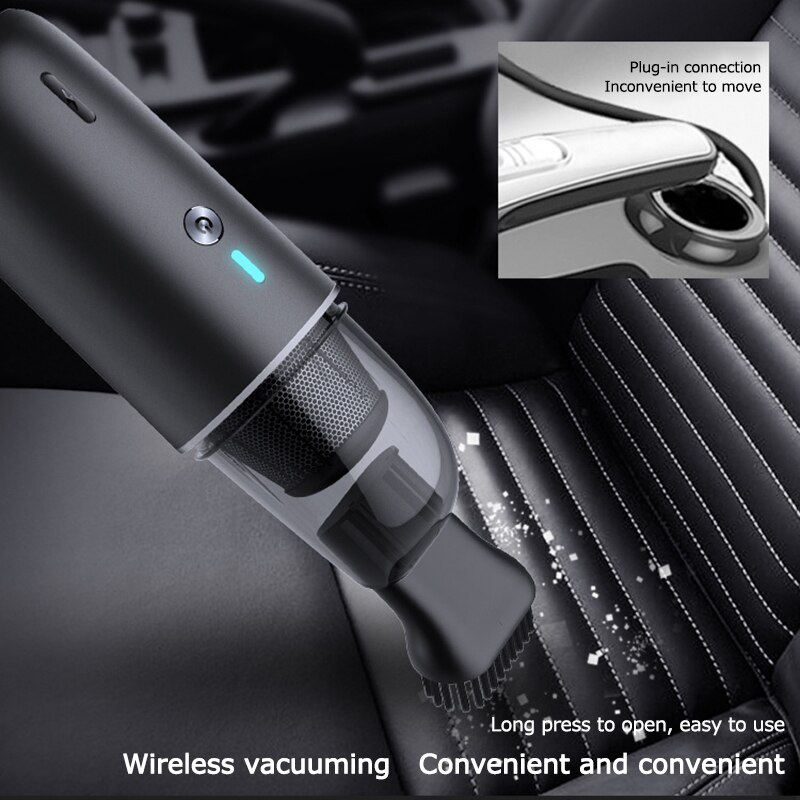 5000Pa Portable Handheld Mini vacuum cleaner for car wireless Auto car Vaccum Cleaner Robot Interior & Home & Computer Cleaning