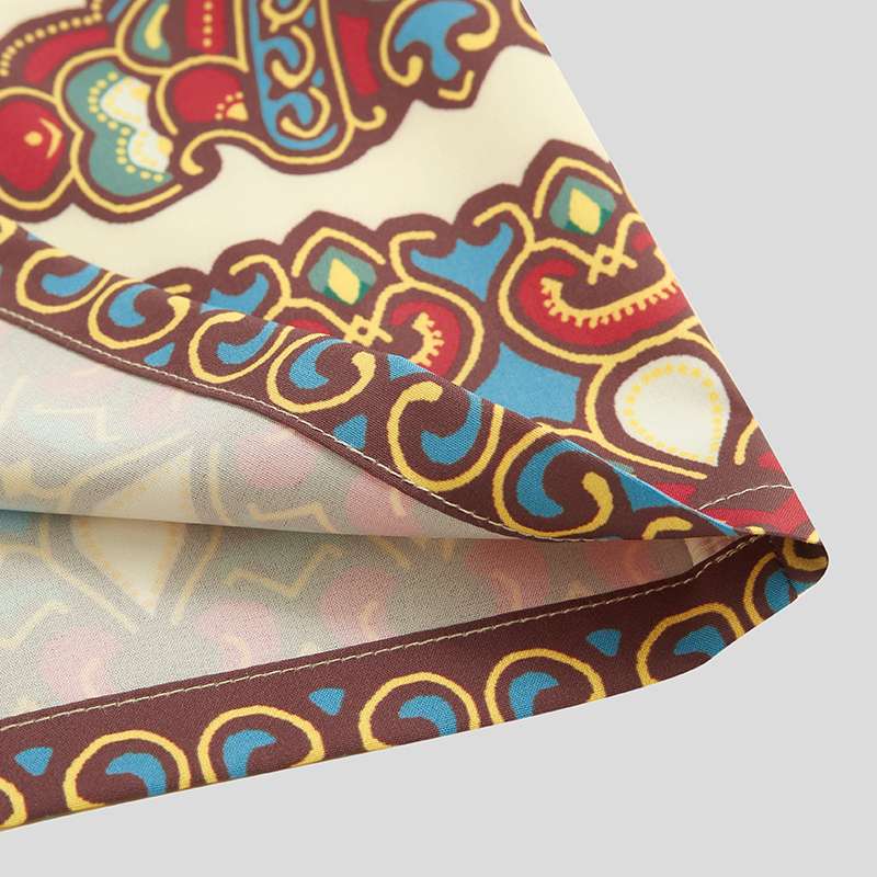Incerun afrikansk dashiki skjorta herr kortärmad etnisk stil tryckt sommar dragkedja casual toppar traditionella skjortor kläder