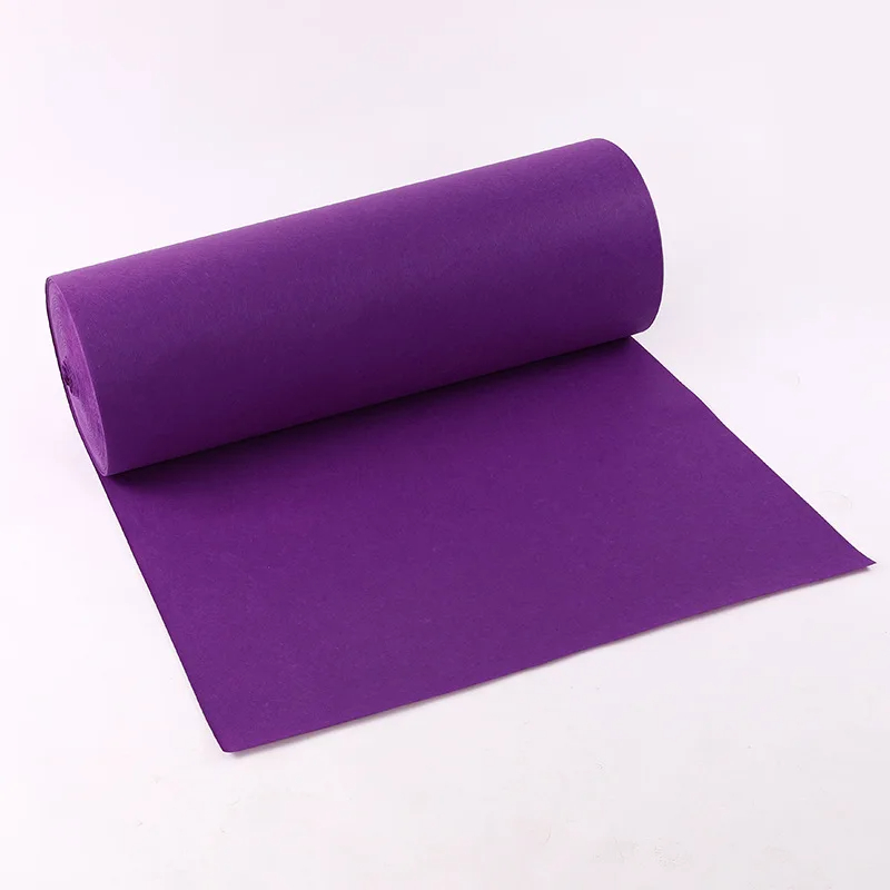 Red Carpet Ceremony Party Stage Rugs Wedding Carpet Wedding Aisle Runner Carpet Anti-slip Wedding White Carpet Wedding: plum / 1.2M / 50m