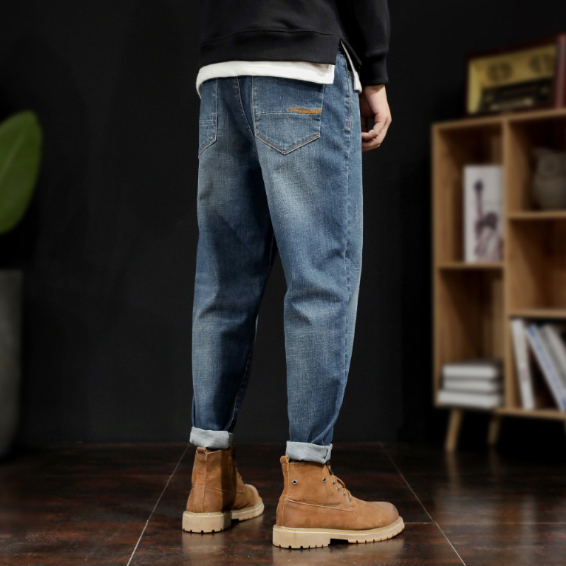 Plus size jeans menn 5xl 6xl 7xl 8xl large size jeans menn band stor størrelse herre jeans xl -7xl for 150kg