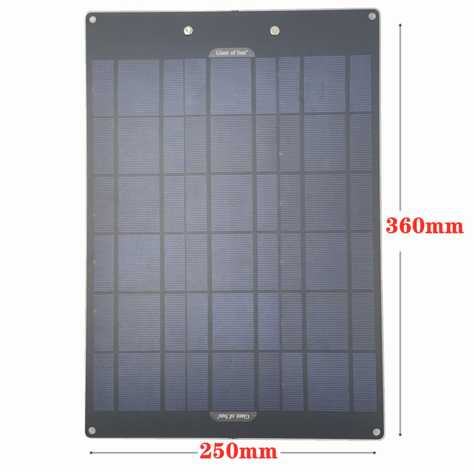 Solar Panel 5V Charger Kit with Battery Clip Charger for Writing Pad Folder