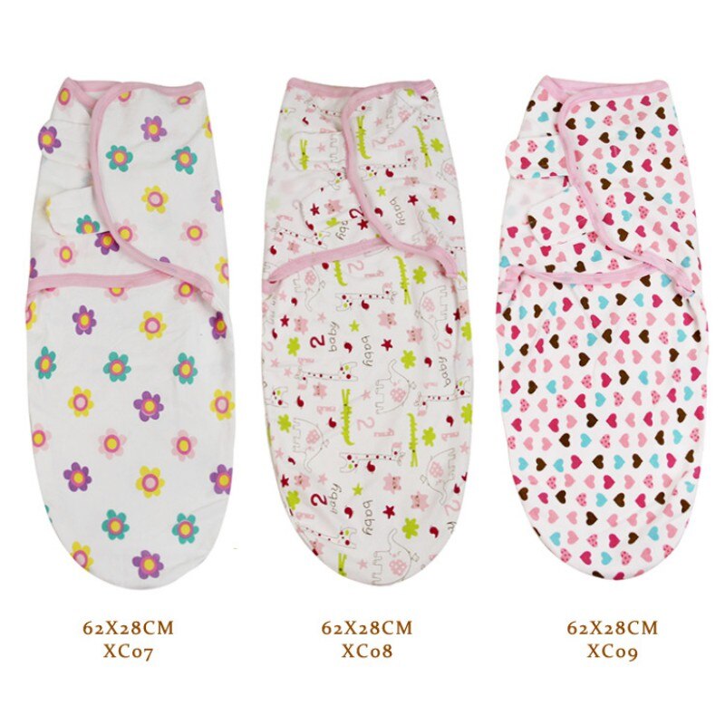 Babies Sleeping Bags Newborn Baby Cocoon Swaddle Wrap Envelope Cotton 0-3 Months Baby Blanket Swaddling Wrap Sleepsack