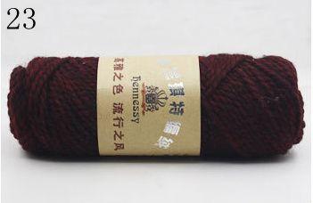 100g alpaga épais Mohari laine Crochet fil pour Visan à la main tricot doux pull chapeau écharpe cachemire fil AQ339: 23